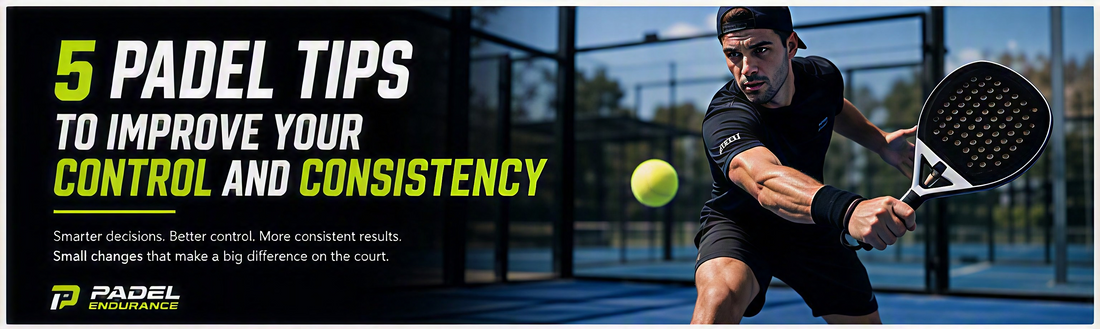 5 Padel Tips to Improve Your Control and Consistency