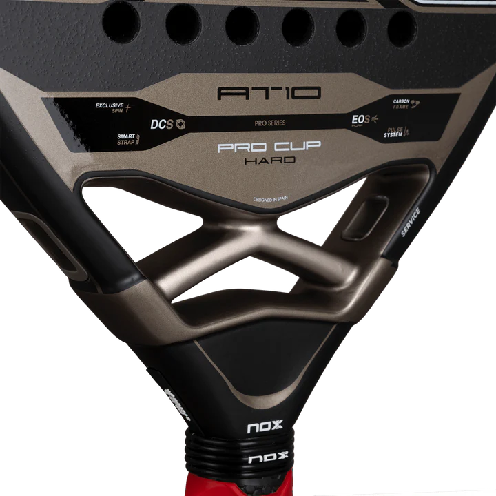 Pala de Pádel AT10 PRO CUP HARD – Agustín Tapia