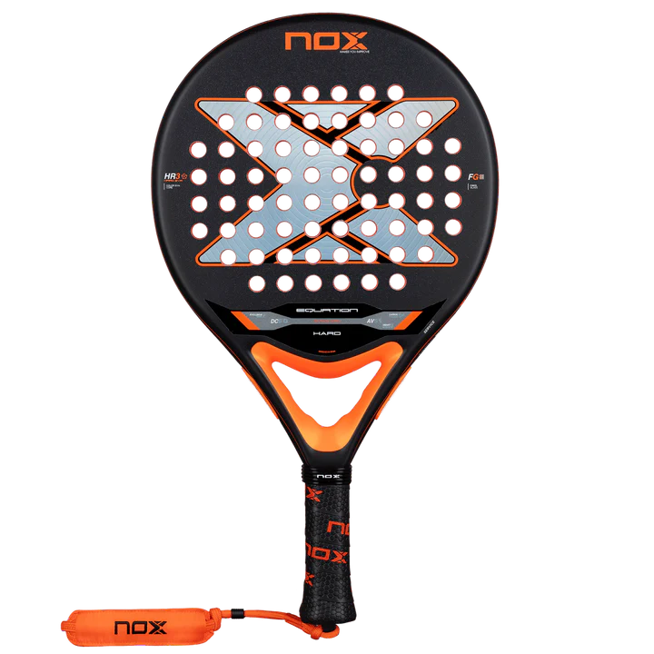 NOX Equation HARD Advanced padel racket for advanced players FRONT