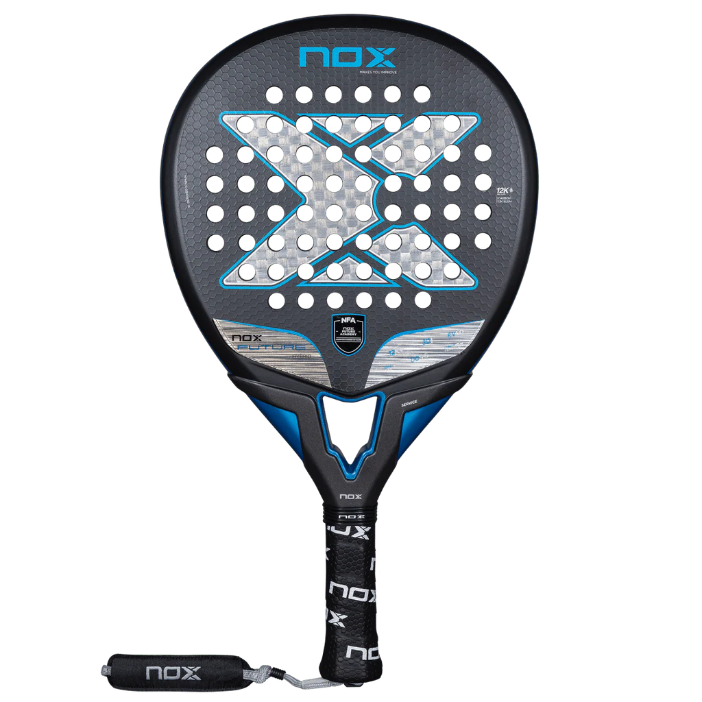 NOX Future Hybrid 12K Alum padel racket front