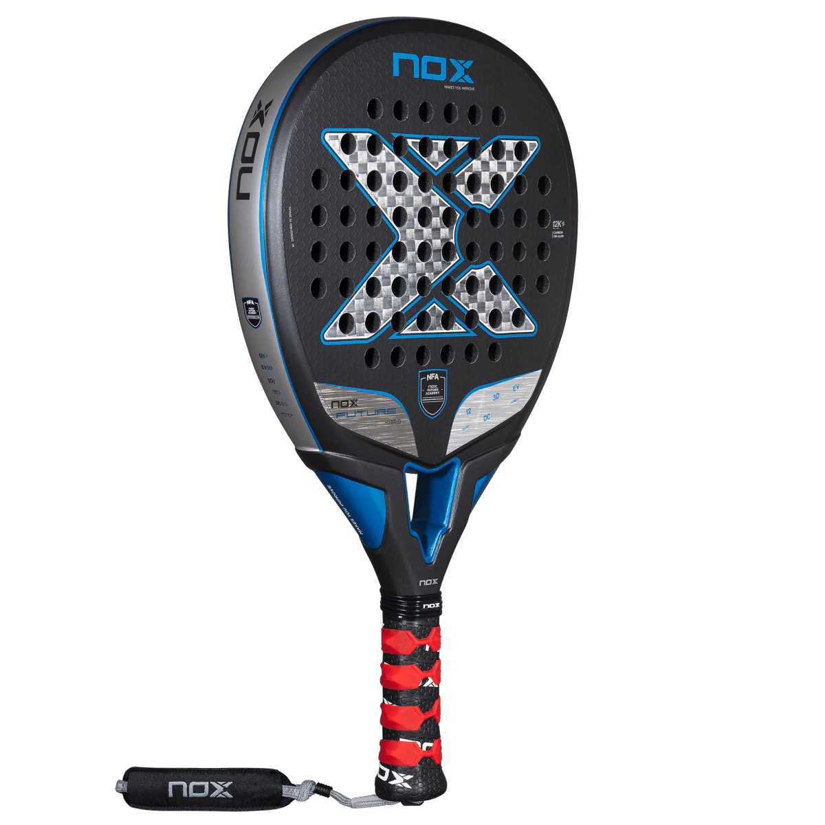 NOX Future Hybrid 12K Alum Padel Racket