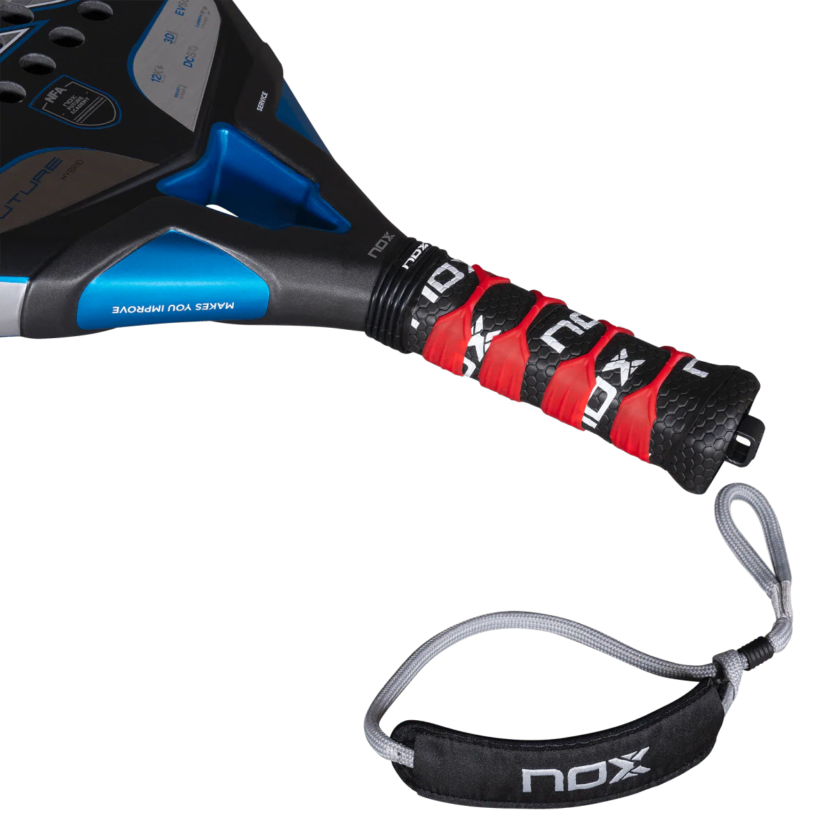 NOX Future Hybrid 12K Alum Padel Racket