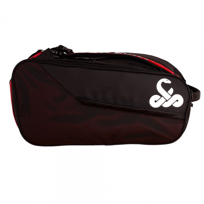 Vibora Technic Padel Bag in Black/White - Black/Lima - Black/Red