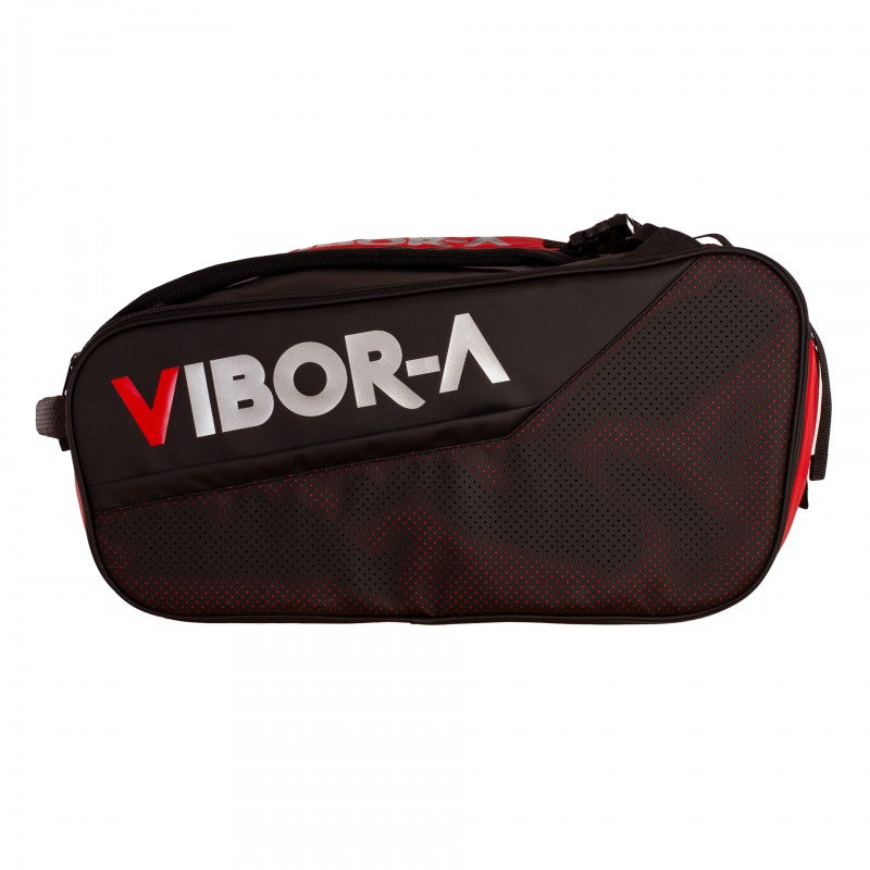Vibora Technic Padel Bag en Blanco/Negro - Lima/Negro - Rojo/Negro